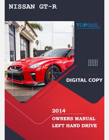 nissan gt-r 2014 owners manual